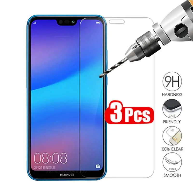 ZOKTEEC 3 шт 2.5D 9H закаленное стекло для huawei Y5 Y6 Y7 Y5 Prime II Pro Защитная пленка для экрана упрочненная пленка
