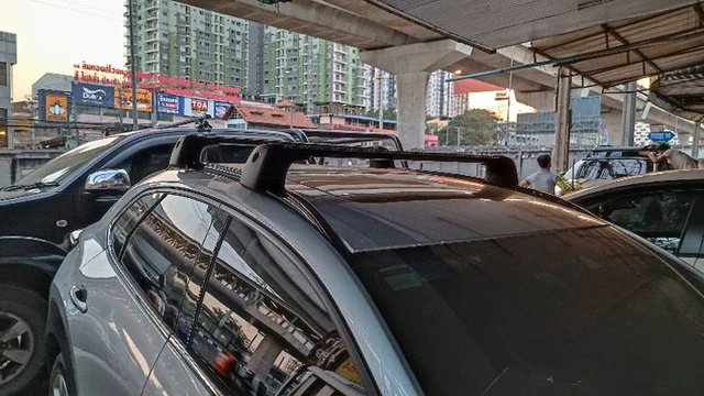 ルーフラック マツダ CX-30 ルーフレール 酸化アルミ合金 取り付け金具