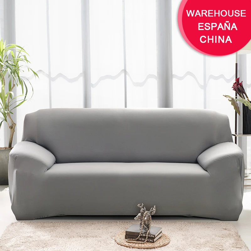 Elastic Plain Solid Sofa Cover Stretch Tight Wrap All-inclusive Sofa Cover for Living Room funda sofa Couch Cover ArmChair Cover 6