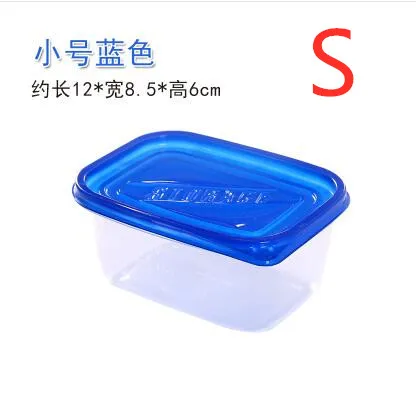 5pcs! Eco friendly disposable food containers with lids plastic takeaway food packaging box for Lunch Pastry fruit biscuit tray - Цвет: S