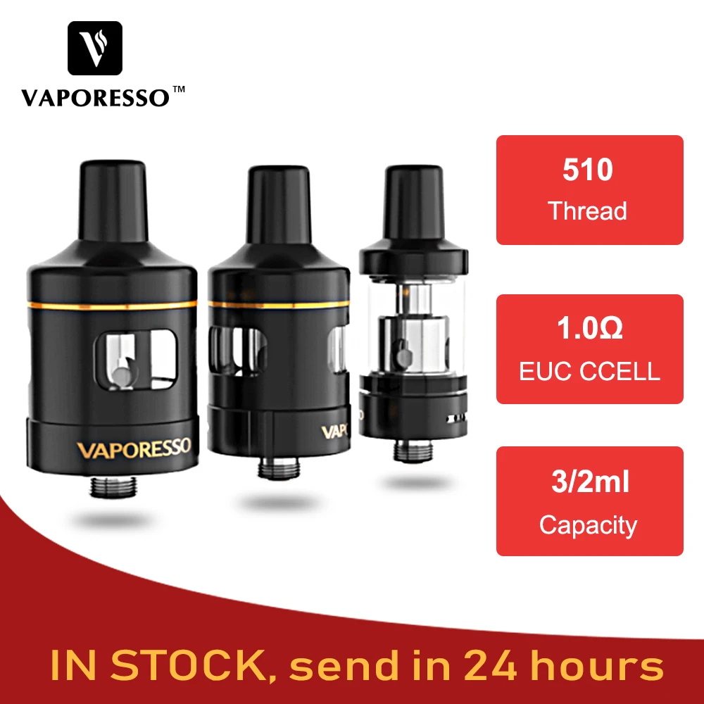 

NEW Original Vaporesso VM 18/22 Tank 2ml VM 25 EUC Vape Tank 3ml Electronic Cigarette Sub Ohm Atomizer For Target mini 2 Box Mod