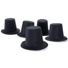 A006 10 шт./лот Мини Топ Высокая шляпа 9 см Millinery Вуалетка база DIY ремесло Модные Простые однотонные шапки A006 10 шт./лот Мини Топ Высокая шляпа 9 см Millinery Вуалетка база DIY ремесло Модные Простые однотонные шапки