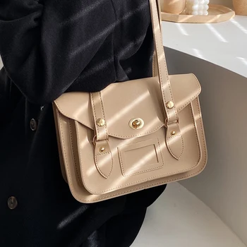 

Vintage Fashion Large Tote Bag 2019 New High Quality PU Leather Women's Designer Handbag High capacity Shoulder Messenger bag