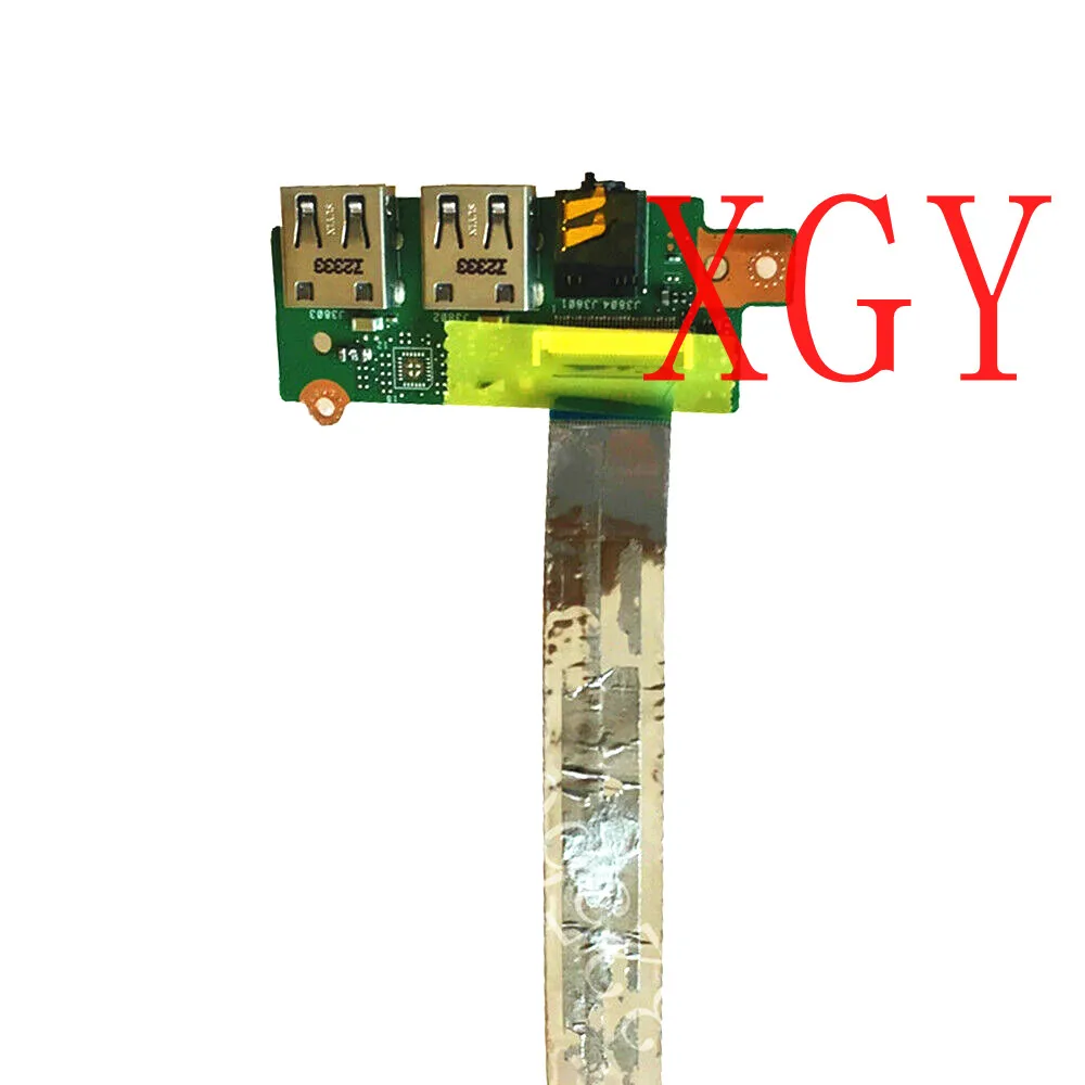 Оригинал для ASUS K56C K56CA K56CM K56CB A56C S56C USB аудио плата ввода-вывода с кабелем 100% ТЕСТ ОК