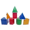 Montessori Geometry Model Math Toys 3D Transparent Detachable Teaching Experiment Geometric Model Educational Toys For Children 3