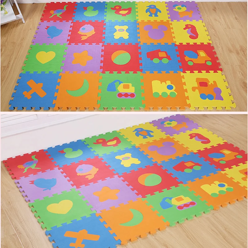 Развивающий коврик пазл из вспененного этилвинилацетата детский для игр