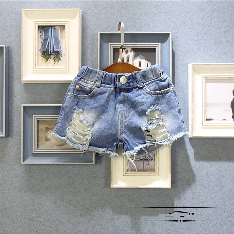 baby boy ripped shorts
