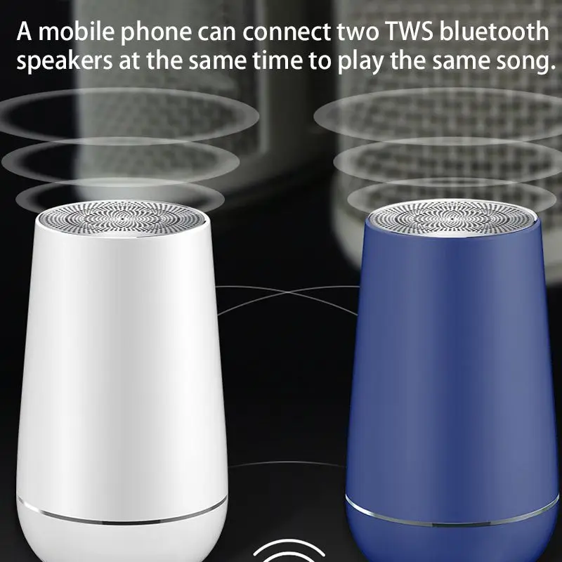 Bluetooth 1 шт. динамик портативная беспроводная перезаряжаемая Колонка сабвуфер динамик TF MP3 встроенный микрофон открытый