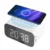alarm clock digital Bluetooth Speaker fm radio with clock with USB Charger & Wireless QI Charging 3 Level Digital Desktop Clock 8