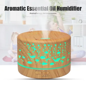 

2020 New Style Colorful Night Light Underwater World Aroma Diffuser Ultrasonic Atomizing Humidifier Gift Air Cleaner
