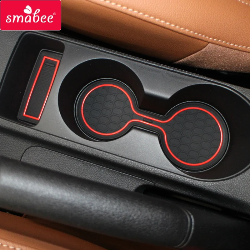 Smabee слот для ворот коврик чашки нескользящий Kia Rio 4 X Line RIO 2017 2018 2019 2020