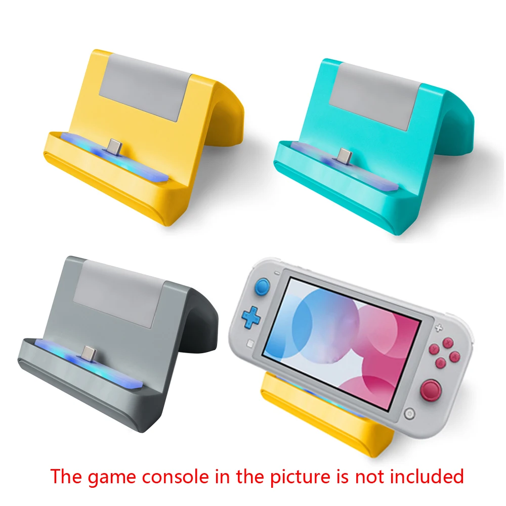 

Type-C USB 3.0 Charging Dock Base Fit For Nintend Switch Lite Portable Charger Base Stand For N-Switch Lite Console