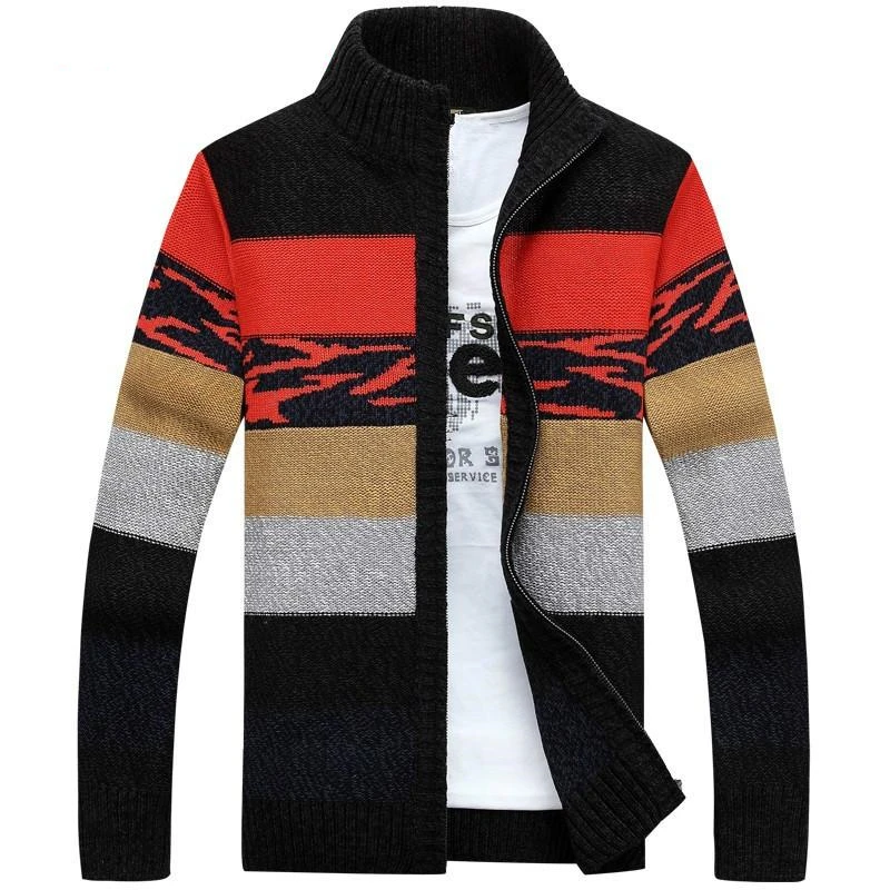 2020 Winter Mens' Knitted Sweaters Cardigans Collar Wool Sweater Fashion Cardigans Male Sweaters Coat Mens'Clothing 2020 Winter Mens' Knitted Sweaters Cardigans Collar Wool Sweater Fashion Cardigans Male Sweaters Coat Mens'Clothing