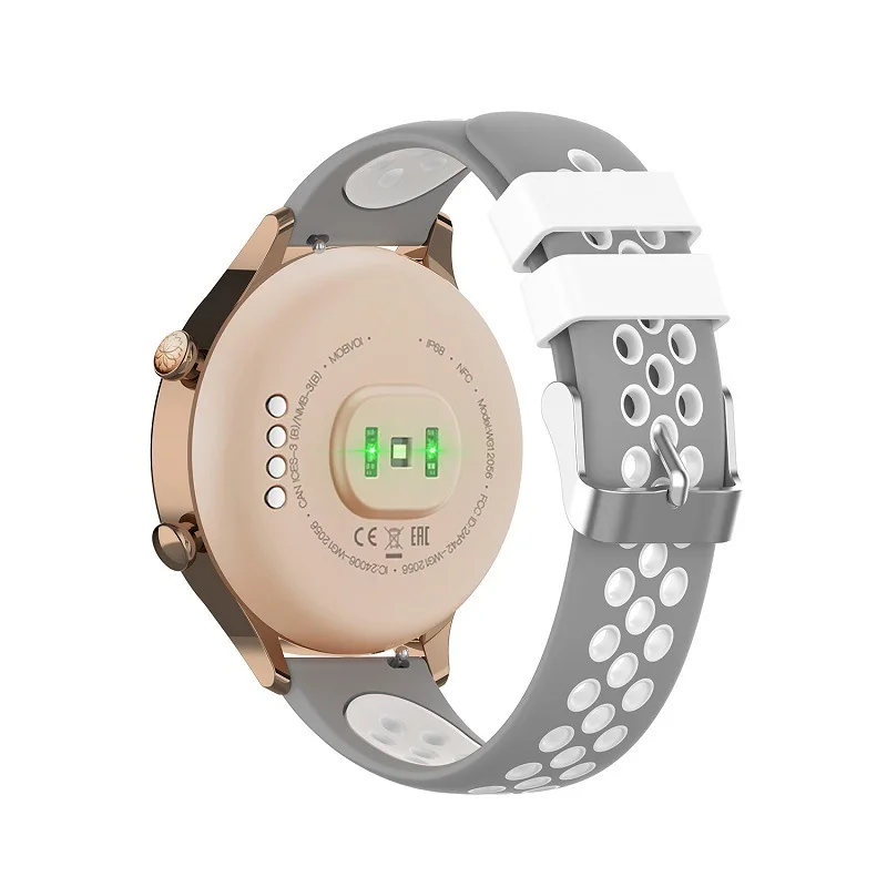 Силиконовый ремешок часов Ремешок Для huawei Watch1 Honor S1 Fit B5 сменный Браслет для Fossil Gen 4 Q Venture HR