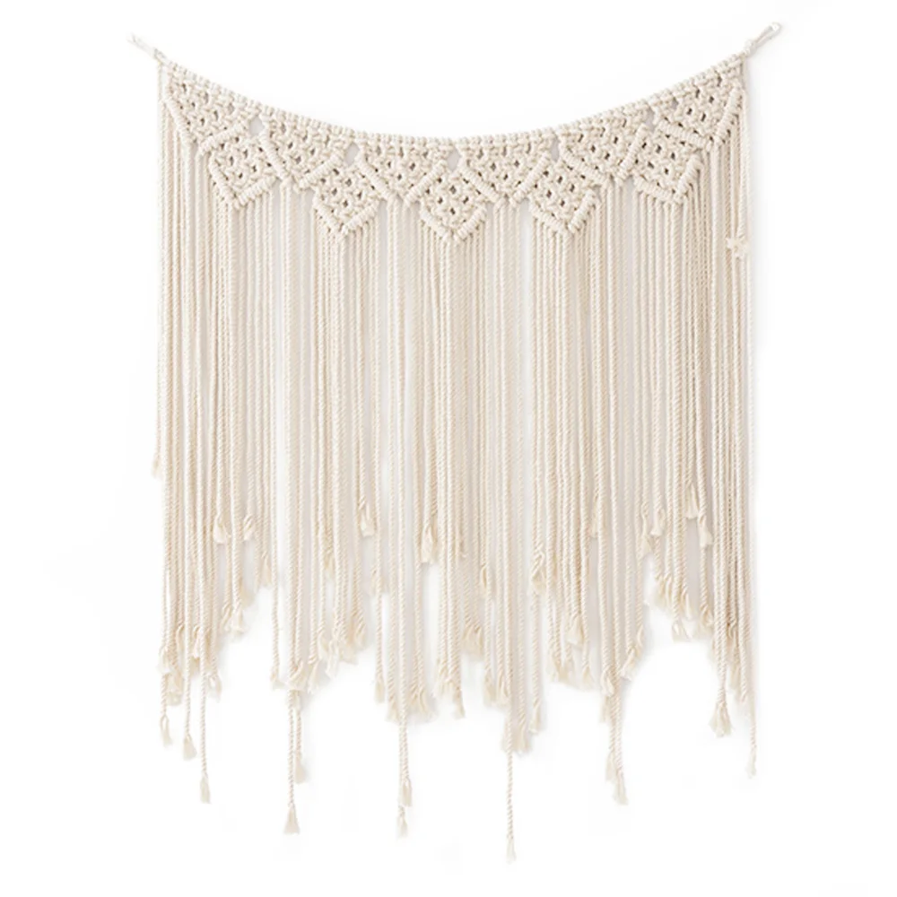 Wall Hanging Woven Bohemian Tassel Wedding Decoration Manual Comfortable Banner Craft Gift Home Handmade Blanket Decor Tapestry