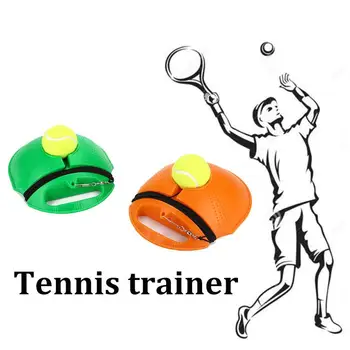 

Tennis Singles Linker Durable Practical PE 2 Color Sports Athletics Home Movement Sparring Device Tennis Practice Trainer