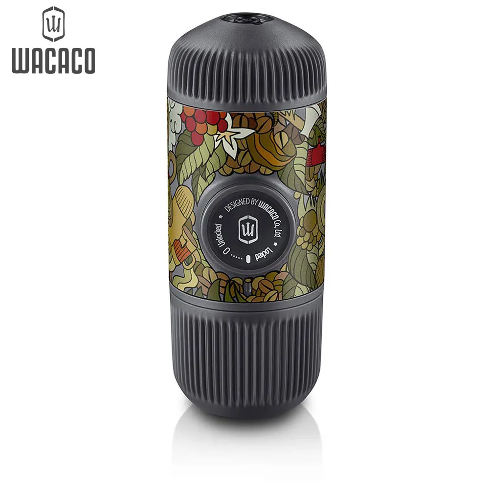  Coffee Machines Wacaco WCCJNGLGR Espresso manual Nanopresso Grey with case Small Size Kitchen for m - 4000445375217