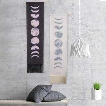 

Moon Phases Tapestry Lunar Eclipse Changing Moon Phase Tapestry Wall Hanging Decor For Bedroom Living Room Dorm Room