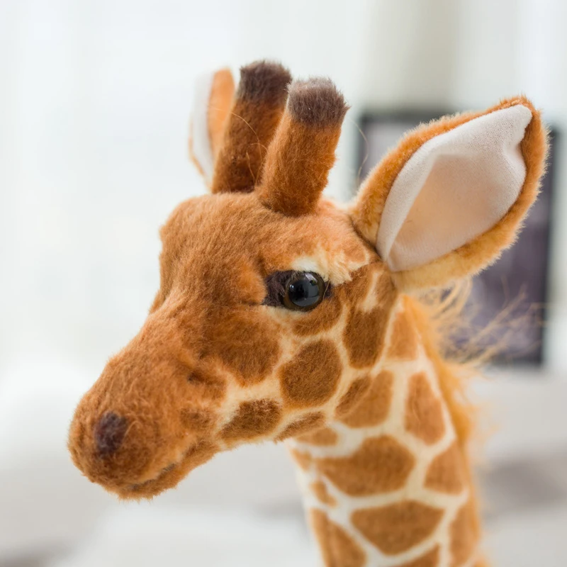 Big Size Plush Giraffe Soft Stuffed Lifelike Animals Giraffes Soft Doll Home Decor Kids Birthday Gift 6