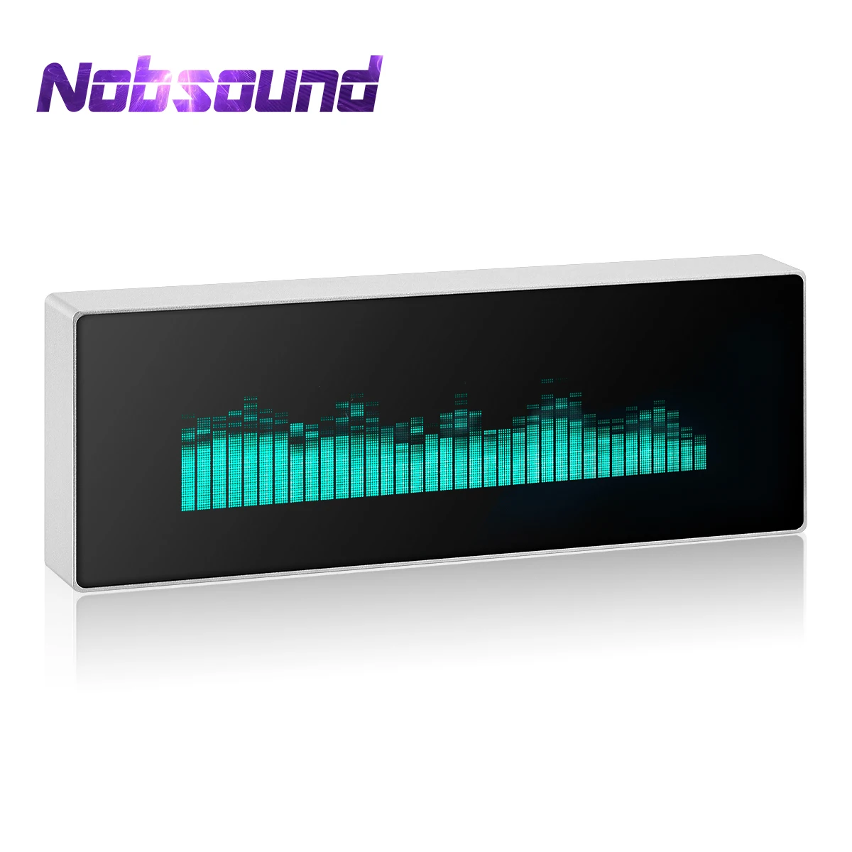 Metal Aluminum Alloy VFD Music Spectrum Display Clock Sound Level