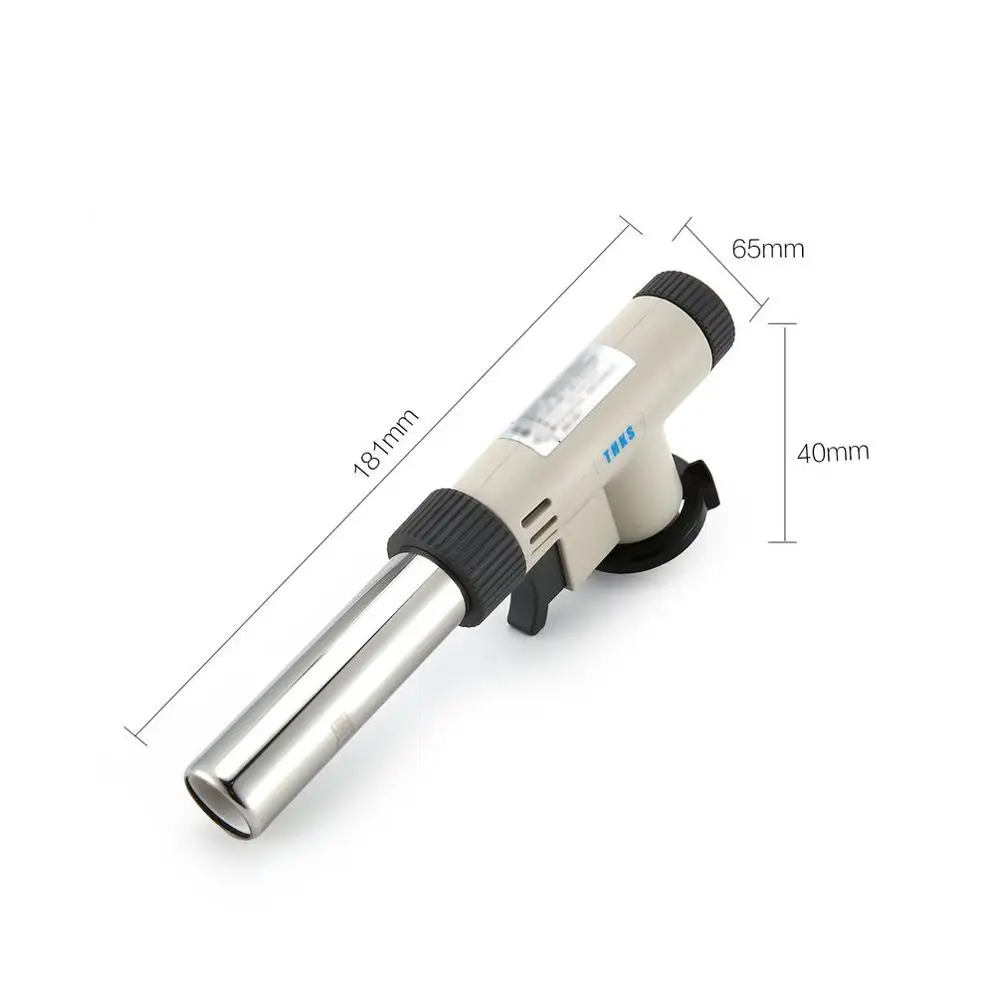 Отдых на природе факел пламени пушки Газ Бутан газовая горелка-пистолет производителя фонарь Зажигалка пьезо зажигания огнемет газовые фонарь газовая горелка для барбекю для пикника