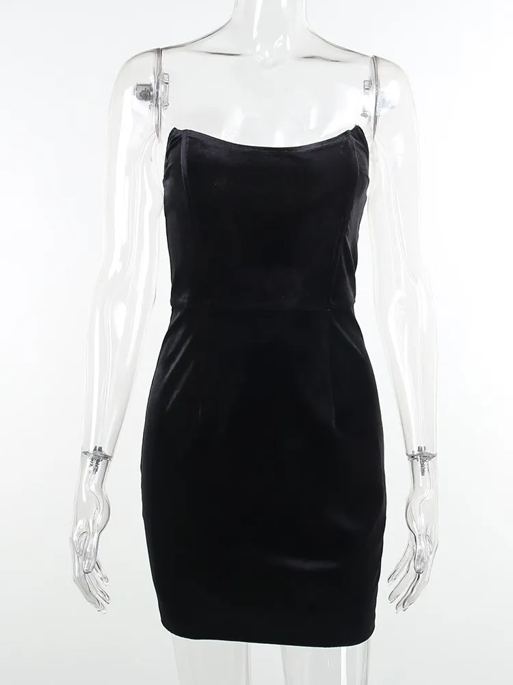 Elegante minivestido de fiesta con un solo hombro y mangas abullonadas, de patchwork, sin espalda, sexy, ajustado, para noche y club, 2025