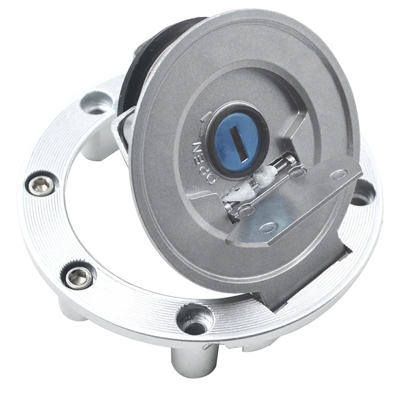 Motorcycle Ignition Switch Lock Fuel gas Tank Cap Cover Handle Lock