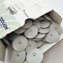 100 шт Стоматологическая лаборатория PFM коронки полировальные колеса боры силиконовые полировальные диски грубого диаметра 22 мм толщина 3,5 мм