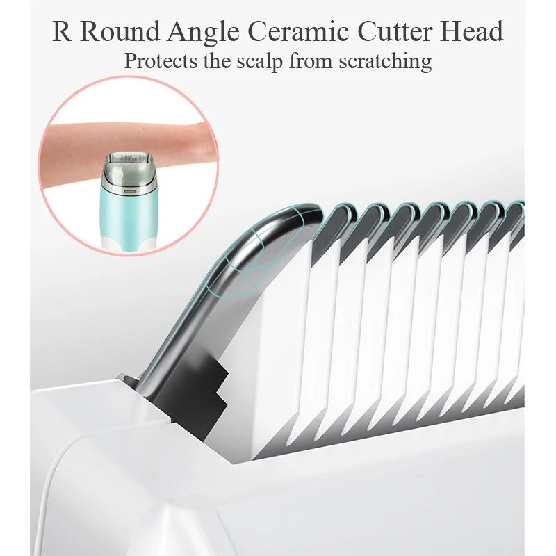 Automatic Gather Hair Trimmer Baby Adult Mute Waterproof Kids Hair Clipper Sleep Haircut Home-Use No Oil hair clipper hair trimmer
