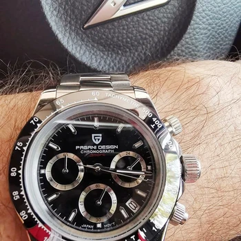 

PAGANI DESIGN 2020 Brand Luxury Men Sports Chronograph Quartz Watch Stainless Steel Men Waterproof WristWatch relogio masculino
