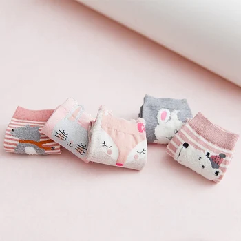 

Spring Autumn Socks Cute Cartoon Animal Print Socks Casual Candy Breathable Moisture Wicking Elastic Socks Hot