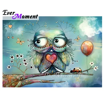 

Ever Moment Diamond Painting 5D DIY Owl Tree Balloon Mosaic Full Square Drill Diamond Embroidery Cross Stitch Decor 3F2168