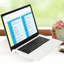 15,6 дюймовый ультратонкий ноутбук Intel Celeron J3455 cpu quad core 8G DDR3+ 1000G HDD Window 7/10 ноутбук компьютер