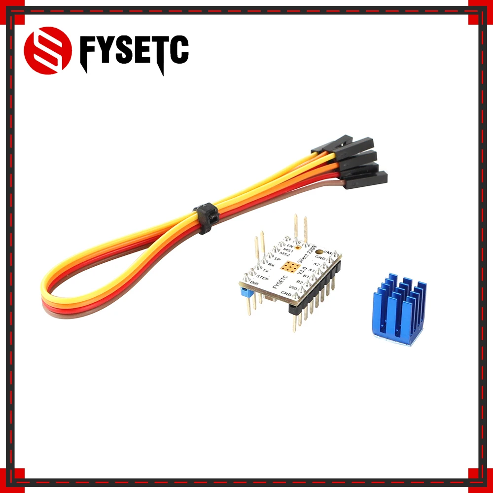 2 шт. TMC2209 v3.0 шаговый мотор драйвер Stepsticks Mute 256 микрошагов ток 2.8A пик 3d принтер