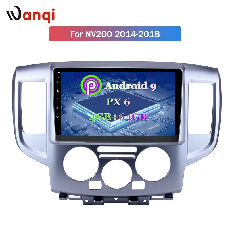 Perfect 9 Inch 2Din Android 9.0 Head Unit Car Radio Stereo WiFi GPS Multimedia Player For NISSAN NV200 2009 2010 2011 2012-2016 1