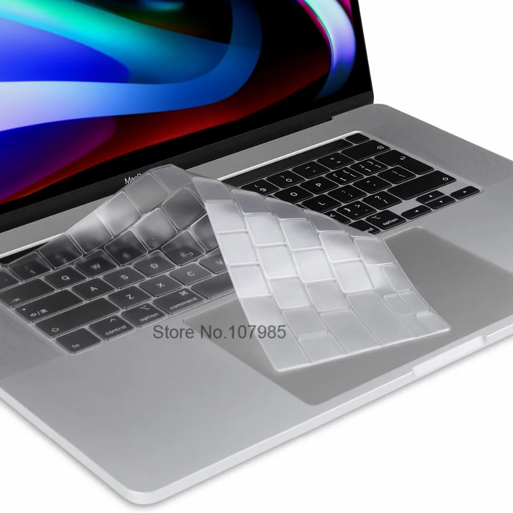 Для MacBook Pro, 16 дюймов,, евро, США, JP Версия Touch ID, A2141 A 2141, чехол для клавиатуры из ТПУ для ноутбука, Пылезащитная защитная пленка