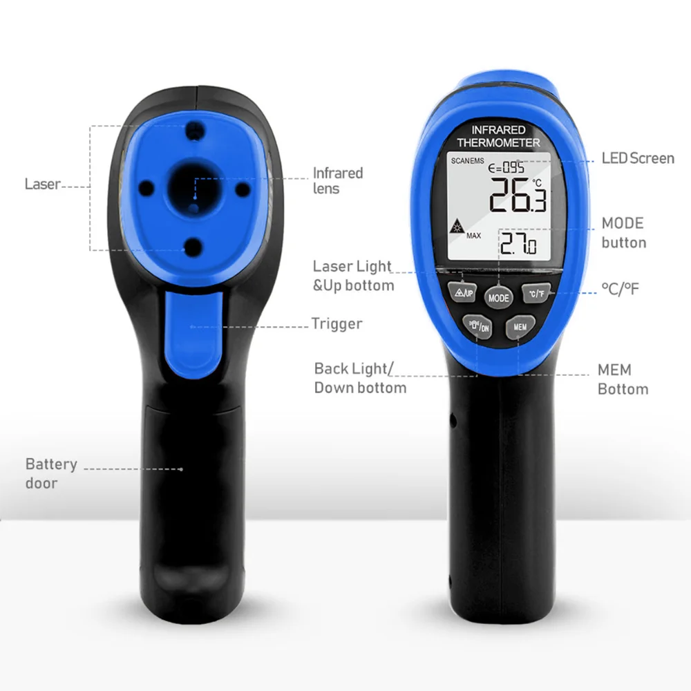 HP-1120 Digital Infrared Thermometer