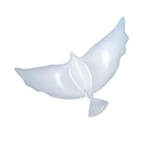 Модные Белые воздушные шары из алюминиевой фольги для украшения свадьбы, дня рождения