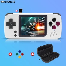 Игровая консоль, PocketGo, игровая консоль Ретро ручной, 2,4 дюймовый экран портативный детская игровая приставка с телевизионным выходом с картой памяти Игровая консоль, PocketGo, игровая консоль Ретро ручной, 2,4 дюймовый экран портативный детская игровая приставка с телевизионным выходом с картой памяти