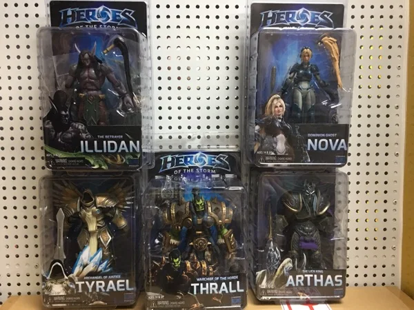 

NECA Heroes of The Storm Arthas Raynor Sylvanas Tyrael NOVA Illidan PVC Action Figure Collectible Model Toy