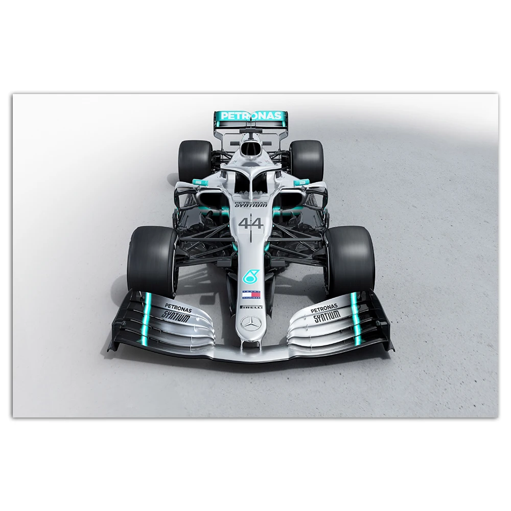 AMG F1 гоночный автомобиль плакат настенное искусство картины для гостиной