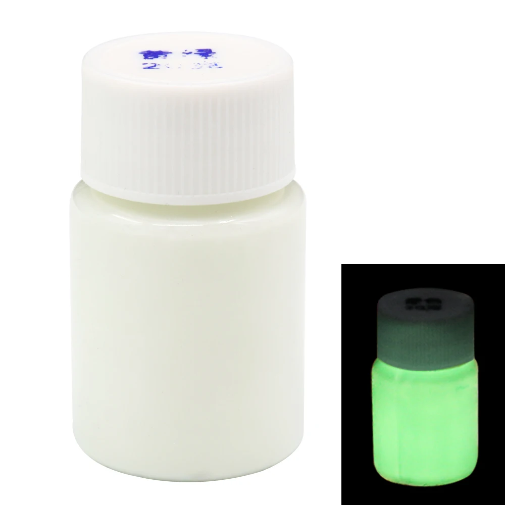 20g Per Bottle Leaf Green Color Luminous Paint Noctilucent Powder Fluorescence DIY Party Creative Gl | Дом и сад