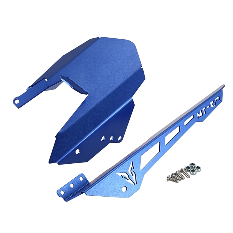 

Motorcycle Chain Guard Cover Rear Tire Fender Mudguard Splash Guard Fender for Yamaha MT-07 FZ-07 2013-2017 (Blue)