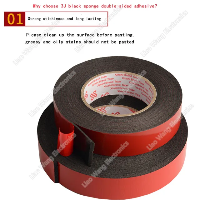 Ainiv Biadesivo Extra Forte (5M), Nastro Biadesivo, Nastro Di Montaggio, Nastro - Foto 5