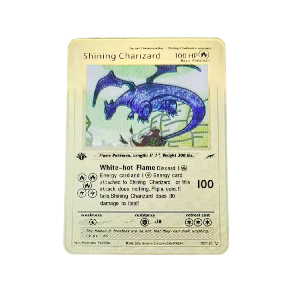 New Pokemon Card Mewtwo Gx Vmax Gold Metal Card Super Game Collection Anime Cards Toys For Children Christmas Gift Aliexpress Toys Hobbies