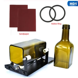 Cortador de vidro cortador de garrafa de vidro ferramenta de corte quadrado e redondo vinho cerveja esculturas de vidro cortador para diy máquina de corte de vidro