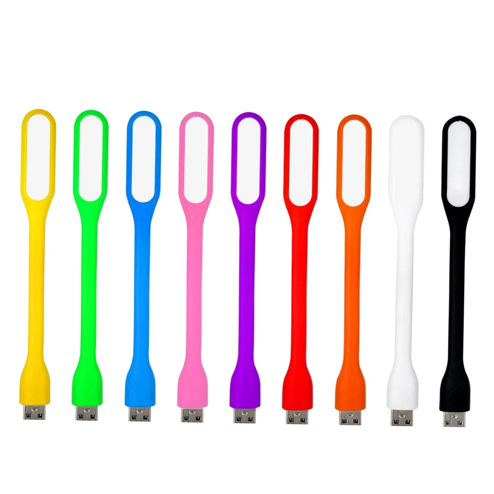 

Efficient Flexible USB LED Light Lamp For Computer Reading Laptop 10 Pieces hm3 adjustable protable pocket light usb charge
