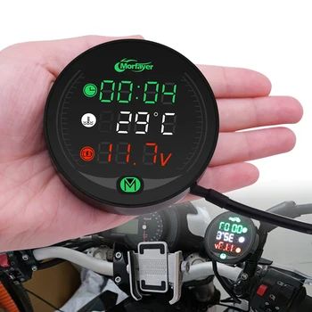 

Motorcycle Gauge Display Table Voltmeter Water Temp Clock Time Charge For Moto Guzzi Brutale 1000 Serie Oro 1200 SPORT AUDACE