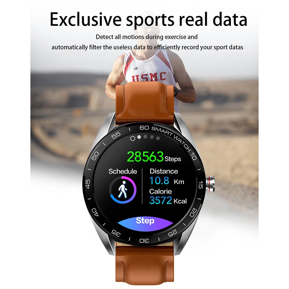K7 Smart band IP68 waterproof smart bracelet measurement of pressure and pulse Sports Smart watch men activity tracker wristband