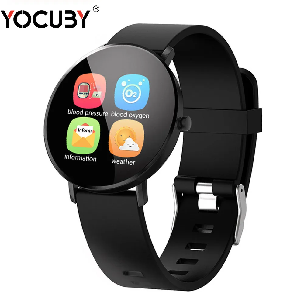 

F25 Smart Watch HD Full Screen Touch GPS Tracker Heart Rate Blood Pressure Monitor Calories Smart Wristband Sport Smart Bracelet